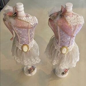 Elegant Lace Dress Form Decor